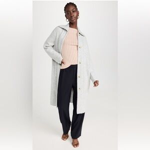 Vince Collar Cardigan Coat - XS